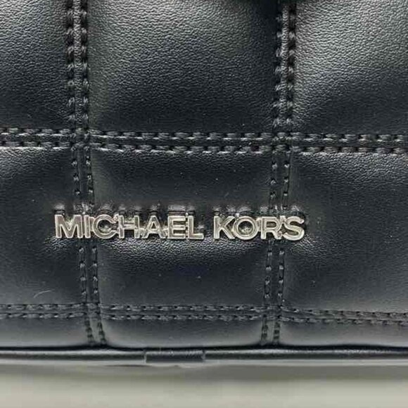 Michael Kors Carmela Medium Black Crossbody Bag - Picture 11 of 11